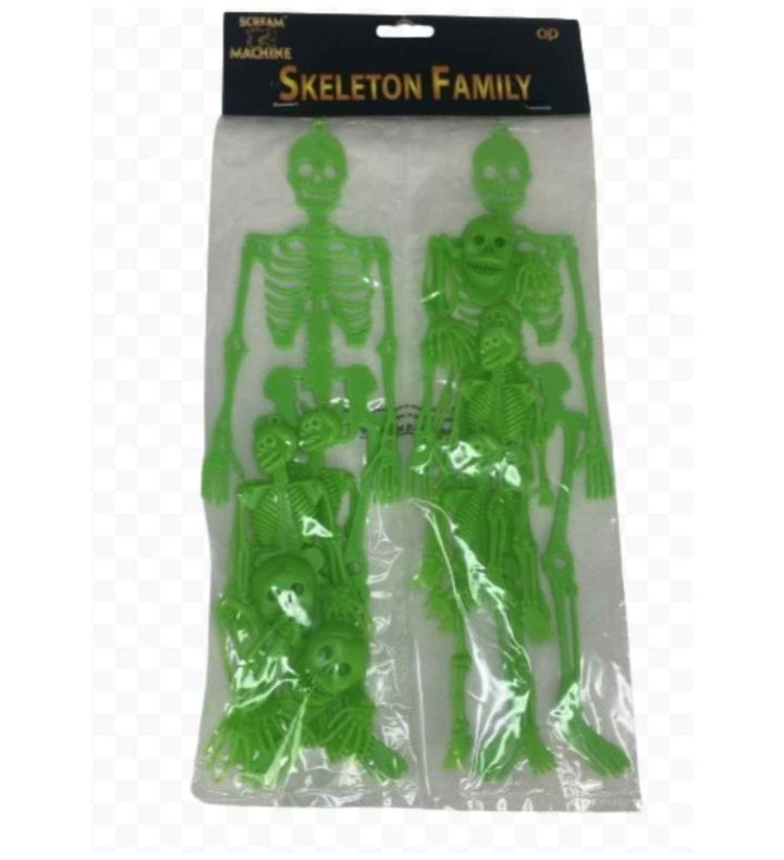 Skeleton Family 12 pack