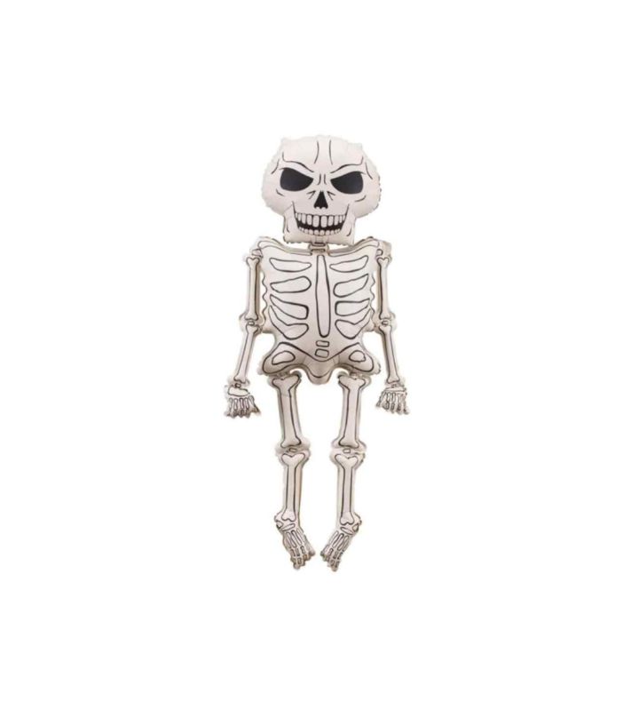 Skeleton Supershape Foil Balloon 46cm x 129cm