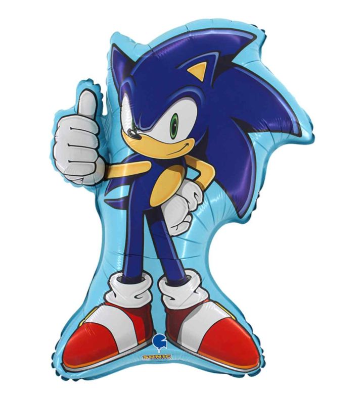 28" Sonic The Hedgehog Foil Balloon