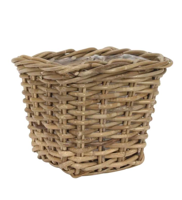 Square Conical Basket with Liner