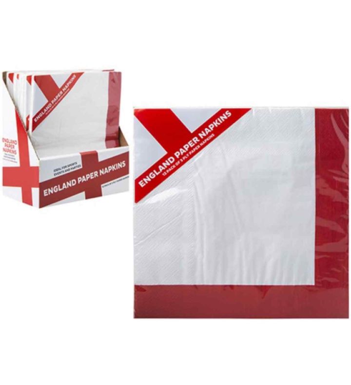 St. George 3ply Napkins 12pk