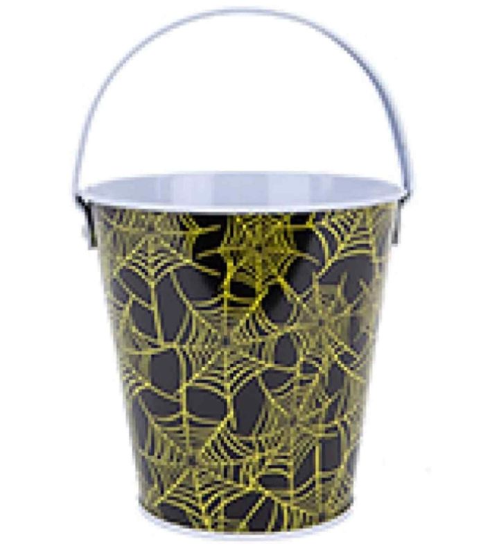 Trick or Treat Bucket - Cobweb