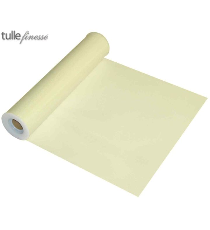 Tulle Finesse Cream 12" x 25yds