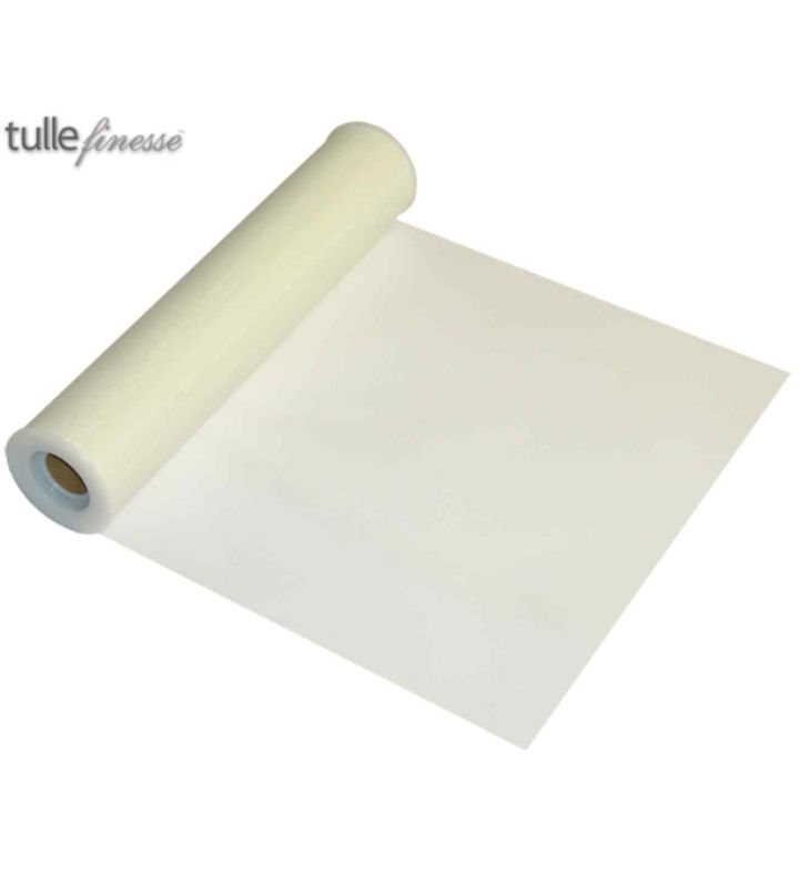Tulle Finesse Ivory 12" x 25yds