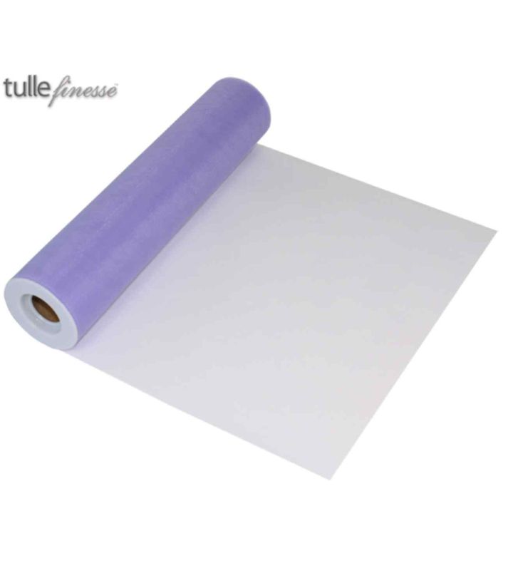 Tulle Finesse Lavender 12" x 25yds