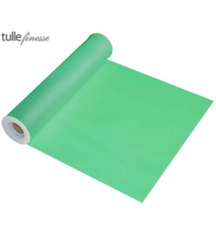 Tulle Finesse Mint 12" x 25yds
