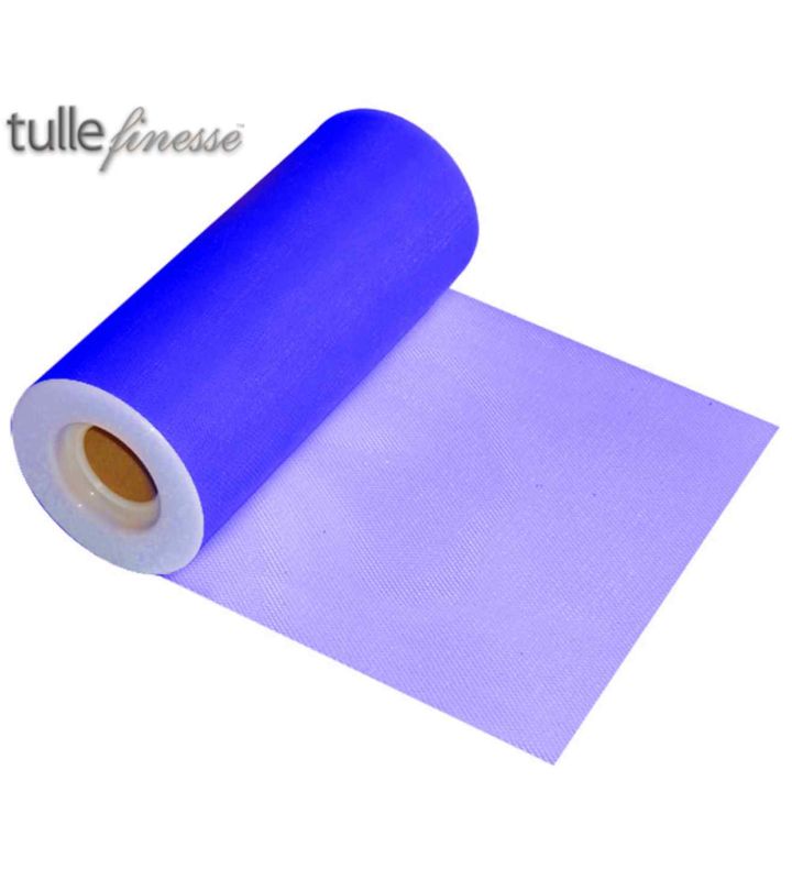 Tulle Finesse Royal Blue 6" x 25yds