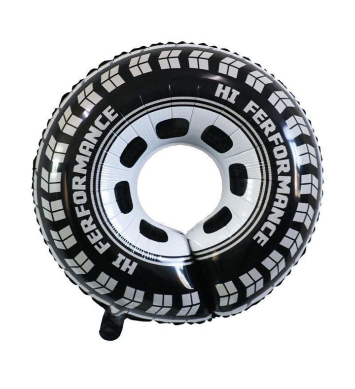 Tyre Bamboo Party Foil Balloon 68 x 75cm