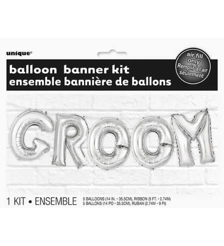 Unique Party Air Filled Groom Kit