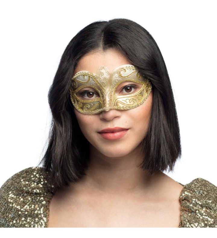Venetian Eye Mask - Felina Gold
