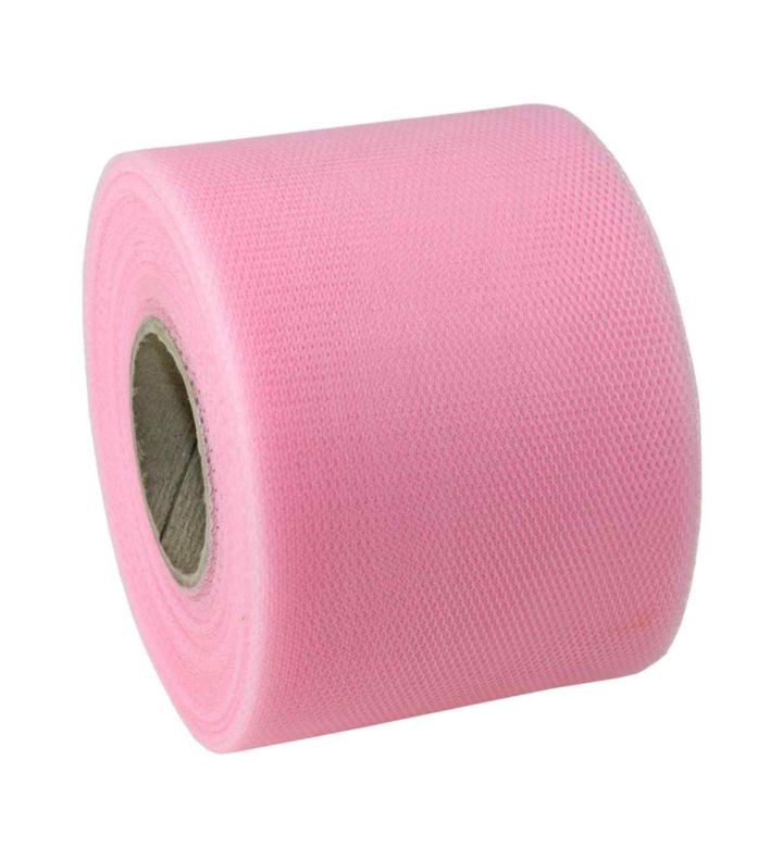 Verona Light Pink Tulle 72mm x 50m