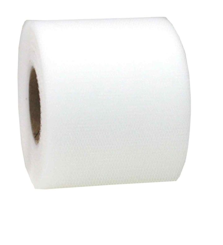Verona White Tulle 72mm x 50m