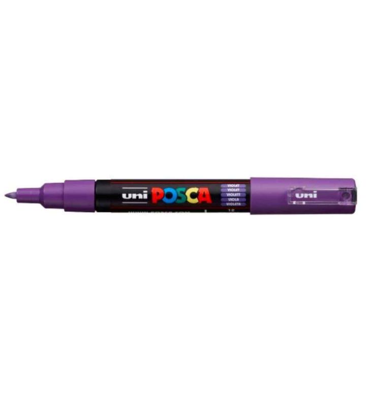 Violet POSCA Extra Fine Bullet Tip
