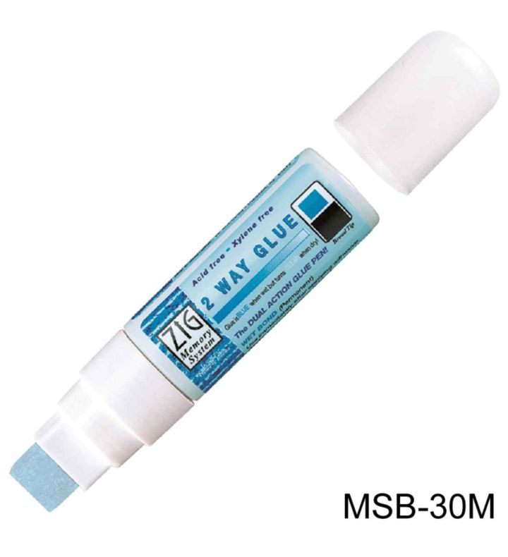 Zig Memory system 2 Way Glue Pen 15mm Broad Tip