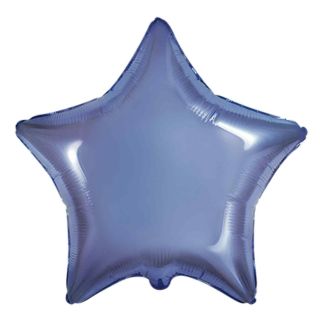 18" Star Lilac Flexmetal Foil Balloon