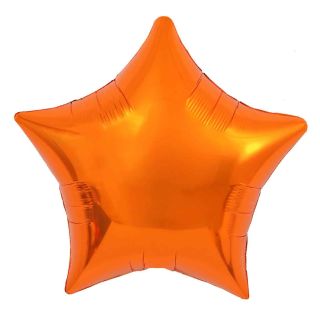 18inch-north-star-orange-star-foil-balloon