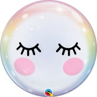 22" Deco Bubble Eyelashes Balloon