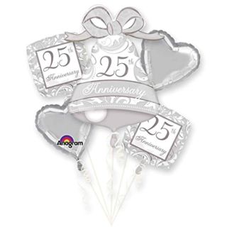 25th-anniversary-foil-balloon-bouquet