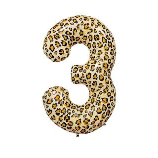 26inch-leopard-number-3-bamboo-party-foil-balloon