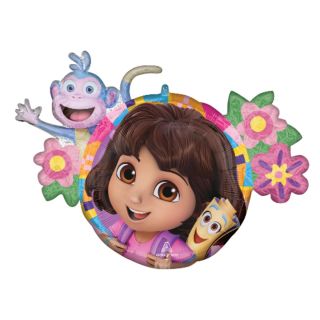 29" Dora The Explorer Roly Polies Shape Foil Balloon