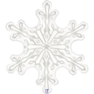 31" Snowflake Supershape Foil Balloon