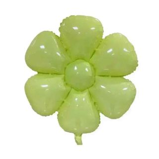 33cm-daisy-flower-lime-green-foil-balloon