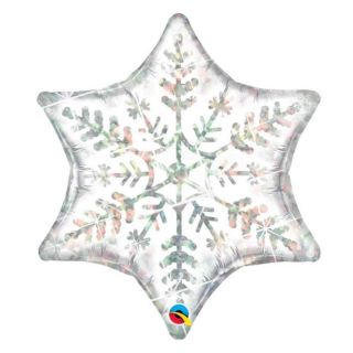 36" Dazzling Snowflake Foil Balloon
