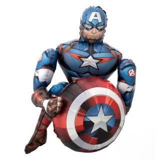 39" Avengers Captain America Airwalker Foil Balloon