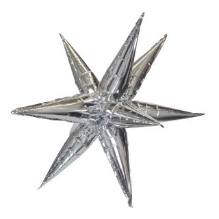 63.5cm-silver-starburst-foil-balloon