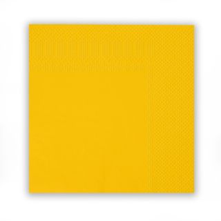 Napkins Yellow Oaktree 13" 16ct 