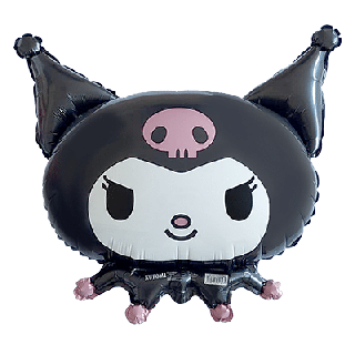 27"  Kuromi Head Foil Balloon 
