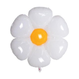 daisy-white-yellow-40x50cm-foil-balloon