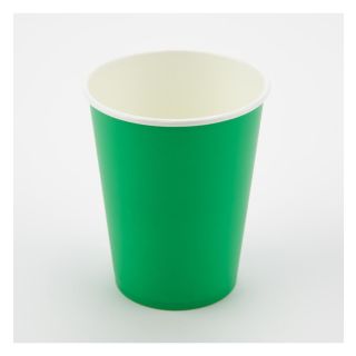 Paper Cups Emerald Green Oaktree 9oz 8ct