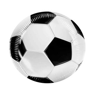 9" Paper Plates Football Design Boland 10ct
