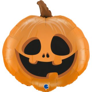 22" Happy Pumkin Grabo Foil Balloon