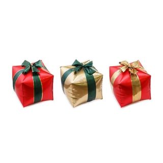 Gift Boxes with Bows 34cm x 36cm 3pc Foil Balloon 