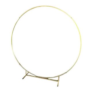 gold-round-metal-frame-with-stand-2m