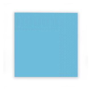 Napkins Light Blue Oaktree 13" 16ct