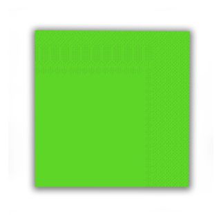 Napkins Lime Green Oaktree 13" 16ct
