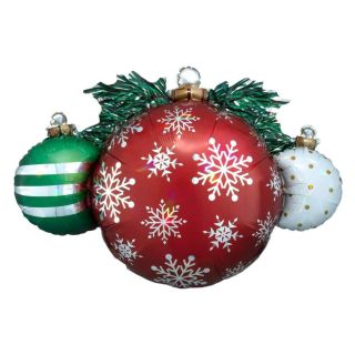 Mini Baubal Christmas Ornaments Foil Balloon