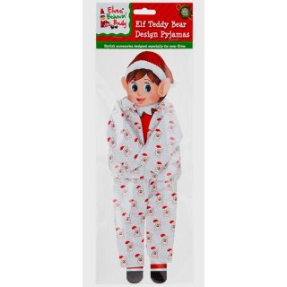 PMS Elf Teddy Bear Design Pyjamas Outfit