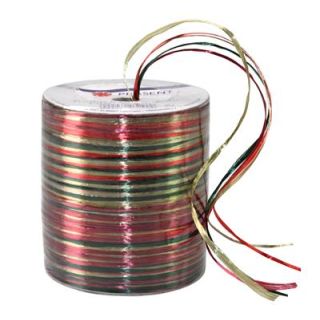 Rafia Ribbon Pearl Multicolour 50m Spool
