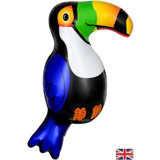 Toucan Metallic 36" Foil Balloon Packaged