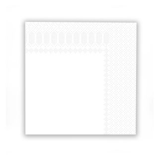 Napkins White Oaktree 13" 16ct