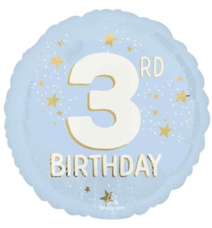 18inch-3rd-birthday-blue-foil-balloon