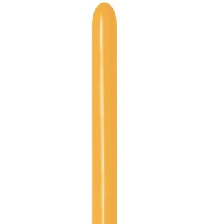 260S Sempertex Mustard 023 Modelling Latex Balloons 50ct