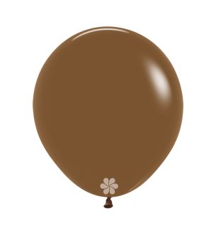 18" Sempertex Mocha 070 Latex Balloons 25ct