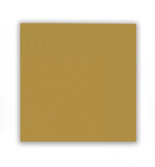 Napkins Gold Oaktree 13" 16ct