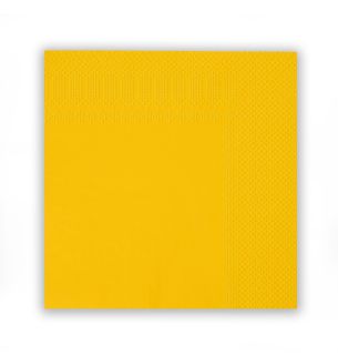Napkins Yellow Oaktree 13" 16ct 