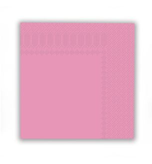 Napkins Bubblegum Pink 13" Oaktree 16ct 